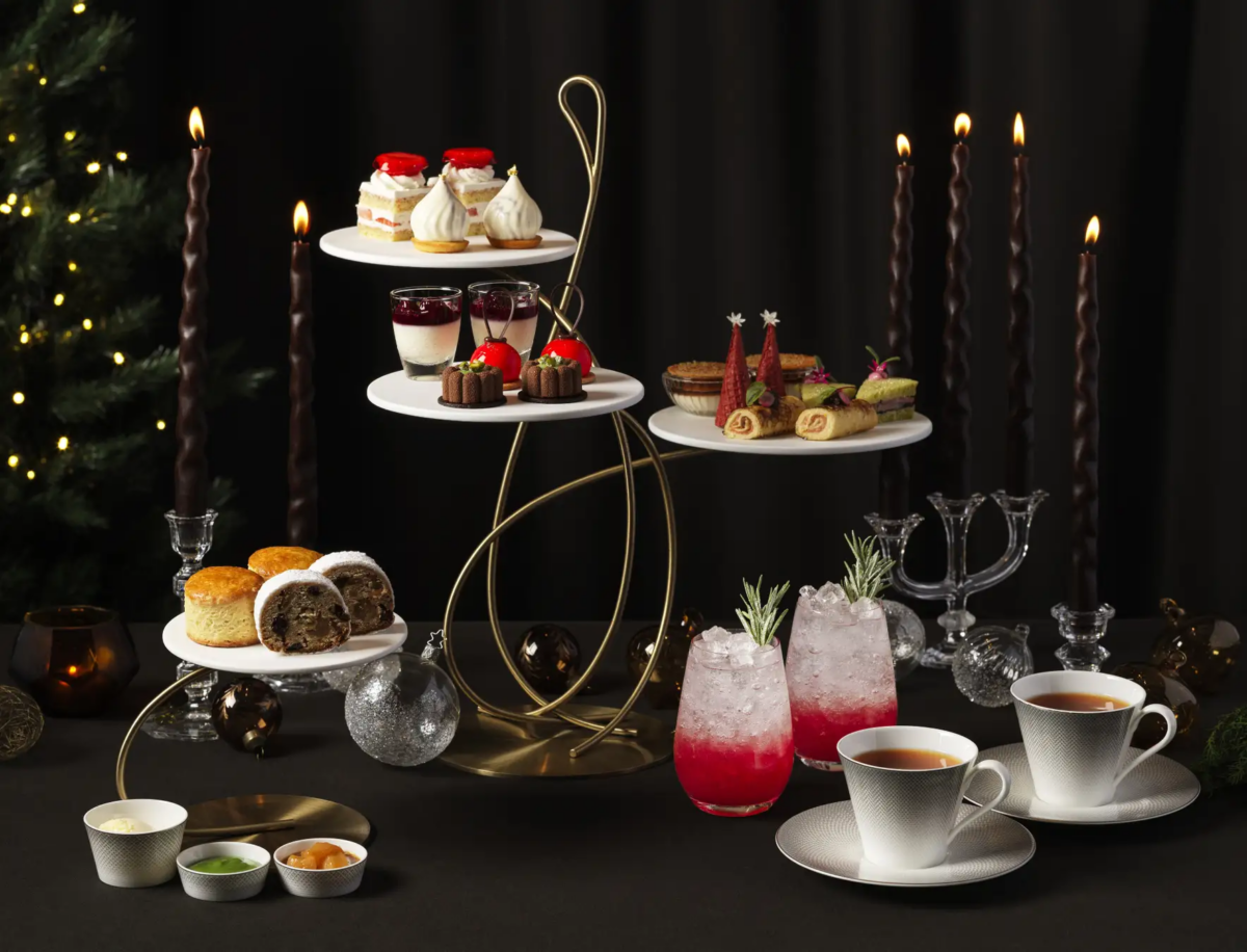 JWクリスマスアフタヌーンティー｜11月16日（月）〜12月25日（金）JWマリオット・ホテル東京で開催！フォアグラやロブスター、クリスマススイーツを堪能