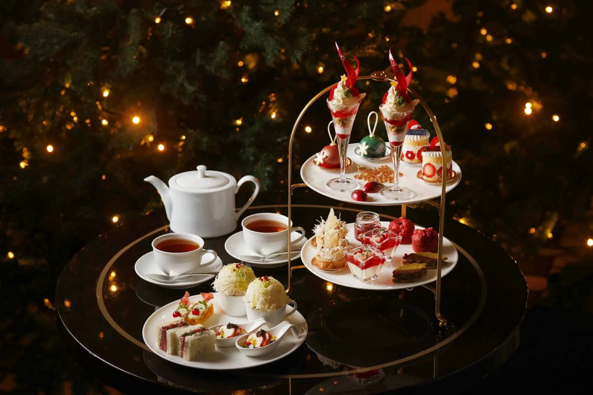 Christmas Afternoon Tea|11月1日(日)〜12月25日(金)東京マリオットホテルで開催!洋なし・紅玉のクリスマススイーツとオマール海老